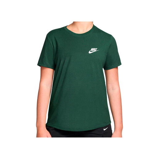 NIKE W NSW CLUB SS TEE verde
