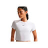 Nike Camiseta Mujer W NSW NK CHLL KNT CRP BLANCO 03