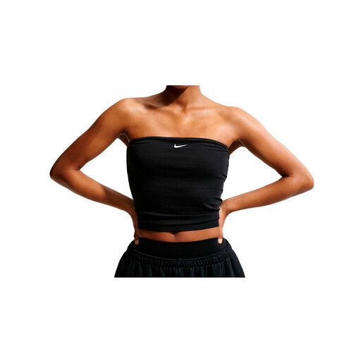 NIKE W NSW TUBE TOP negro