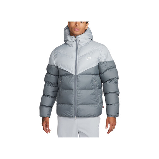 NIKE M NK SF WR PL-FLD HD JKT gris
