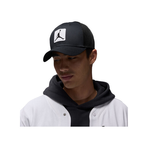 NIKE U J RISE CAP S CB TRKR JM PTCH negro