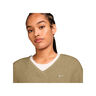 Nike Jersey Mujer W NSW SWT KT VNECK CREW BEIGE 03