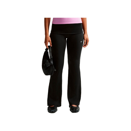 NIKE W NSW CHILL KNIT RIB PANT negro