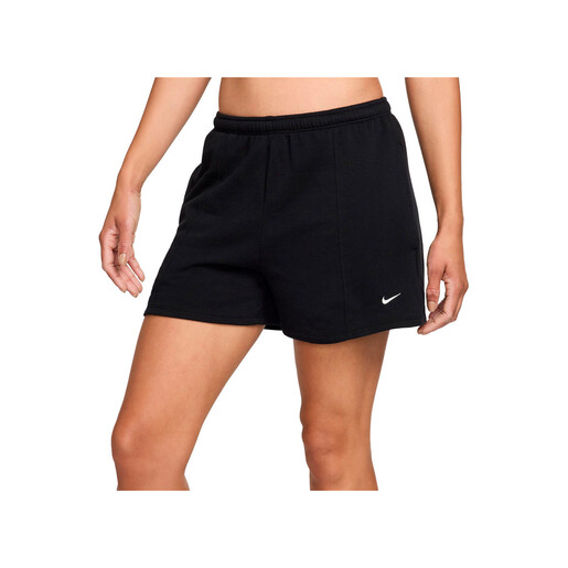 NIKE W NSW NK CHLL FT MR 4IN SHORT negro