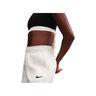 Nike Pantalón Corto/Shorts Mujer W NSW PHNX FLC MR STD 4IN SHRT BEIGE 03