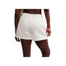 Nike Pantalón Corto/Shorts Mujer W NSW PHNX FLC MR STD 4IN SHRT BEIGE vista trasera
