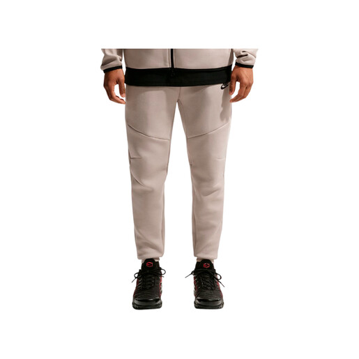 NIKE M NK TCH FLC JGGR beige