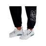 Nike Pantalón Mujer W NSW AIR FLC PANT NEGRO 04