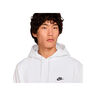 Nike Sudadera Hombre M NK CLUB BB PO HOODIE BLANCO 03