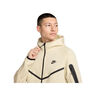 Nike Sudadera Hombre M NK TCH FLC FZ WR HOODIE BEIGE 03