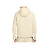 Nike Sudadera Hombre M NK TCH FLC FZ WR HOODIE BEIGE vista trasera