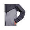 Nike Sudadera Hombre M NK TCH FLC FZ WR HOODIE GRIS 03