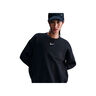 Nike Sudadera Mujer W NSW PHNX FLC OS LONG CREW NEGRO 03