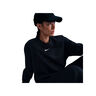 Nike Sudadera Mujer W NSW PHNX FLC OS LONG CREW NEGRO 05