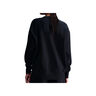 Nike Sudadera Mujer W NSW PHNX FLC OS LONG CREW NEGRO vista trasera