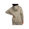 Nike Sudadera Mujer W NSW PHNX FLC OS PO HOODIE GRIS vista trasera