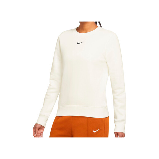 NIKE W NSW PHNX FLC STD CREW beige