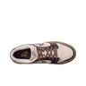 Nike Zapatillas Hombre NIKE DUNK LOW RETRO MARRON vista frontal girada 45º