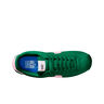 Nike Zapatillas Mujer CORTEZ W VERDE vista frontal girada 45º
