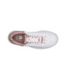 On Zapatillas Mujer THE ROGER Advantage BLANCO vista frontal girada 45º