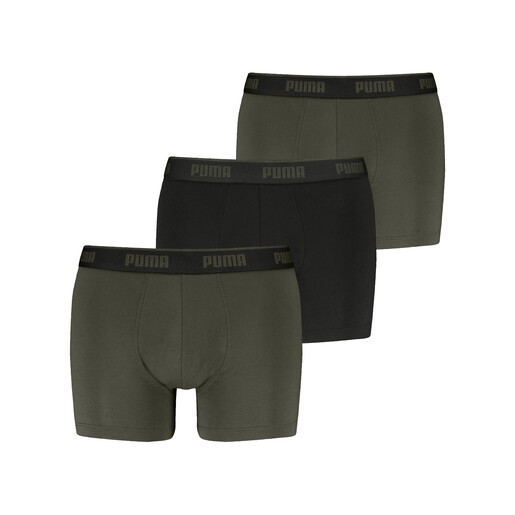PUMA EVERYDAY BASIC BOXERS 3P verde