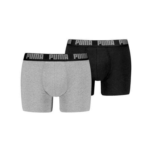 PUMA PUMA MEN EVERYDAY BASIC BOXER 2P gris