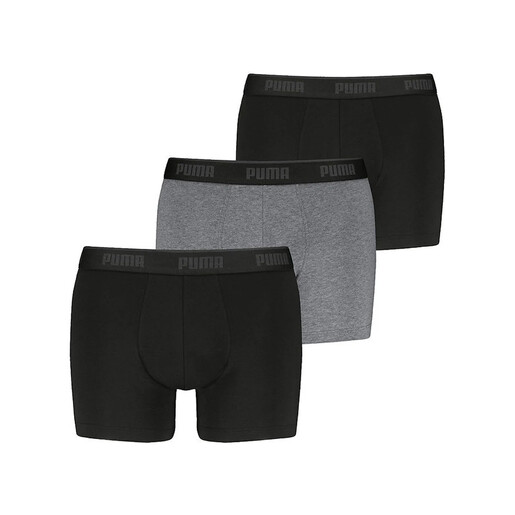 PUMA PUMA MEN EVERYDAY BASIC BOXERS 3P gris
