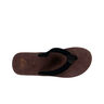 Quiksilver Chancletas y Sandalias Hombre CARVER MARRON vista trasera