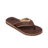 Quiksilver Chancletas y Sandalias Hombre CARVER NUBUCK 26 MARRON lateral interior