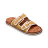 Roxy Chancletas y Sandalias Mujer HYNDIRA AMARILLO lateral interior