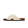 Roxy Chancletas y Sandalias Mujer MANNAE CROSSED BEIGE puntera