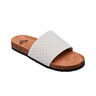 Roxy Chancletas y Sandalias Mujer MANNAE SLIDE BEIGE lateral interior