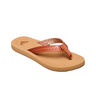 Roxy Chancletas y Sandalias Mujer PORTO MOTIF MARRON lateral interior