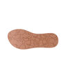 Roxy Chancletas y Sandalias Mujer PORTO MOTIF MARRON vista frontal girada 45º