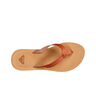 Roxy Chancletas y Sandalias Mujer PORTO MOTIF MARRON vista trasera
