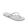 Roxy Chancletas y Sandalias Mujer VIVA IV PLATA lateral interior
