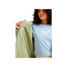 Roxy Chaqueta Mujer RAIN ROAD POLAR ZIP VERDE 05