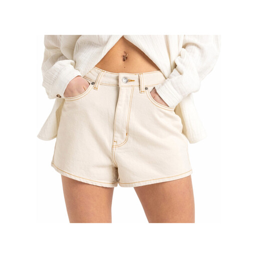 ROXY CHLO SHORT NATURAL blanco