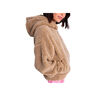 Roxy Polar Abierto Mujer CITY TRACK MARRON 03