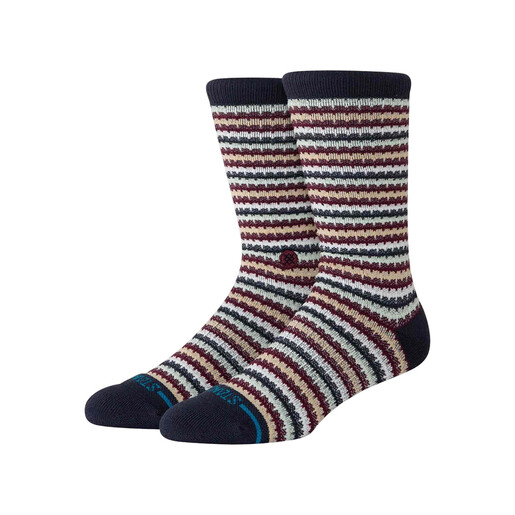 STANCE CHICLETS WAFFLE KNIT CREW marino