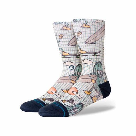 STANCE FEELING PICKLED CREW azul