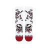Stance Calcetines SKELETON CREW BLANCO 02