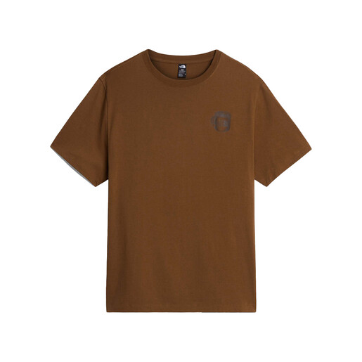 THE NORTH FACE U BASECAMP BARISTA RLX SS TEE-GRAPHIC marron