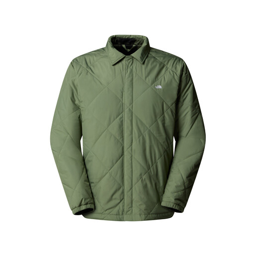 THE NORTH FACE M AFTERBURNER INSULATED FLANNEL verde