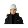 The North Face Gorro W OH MEGA BEANIE BLANCO 03