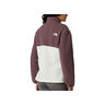 The North Face Polar Abierto Mujer W YUMIORI FULL ZIP BLANCO vista trasera