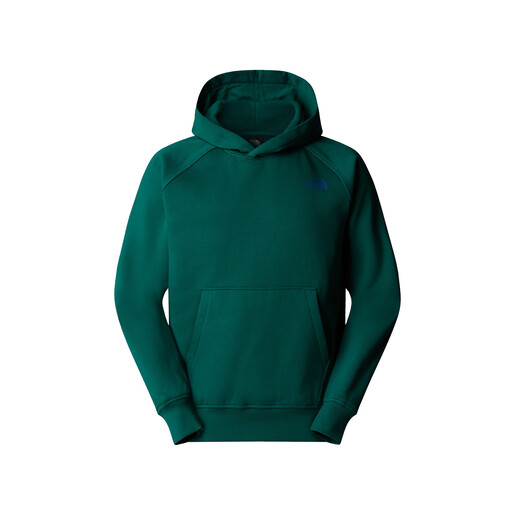 The North Face Sudadera Hombre M RAGLAN BOX NSE HOODIE VERDE