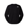 The North Face Sudadera Hombre M SIMPLE DOME REGULAR CREW NEGRO vista trasera