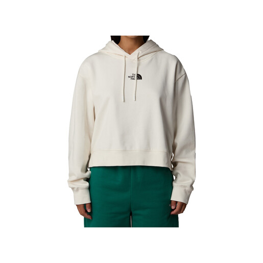THE NORTH FACE W ESSENTIAL CROP HOODIE negro