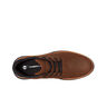 Timberland Zapatillas Hombre HUDSON ROAD MID LACE UP GTX CHUKKA BOOT MARRON vista frontal girada 45º